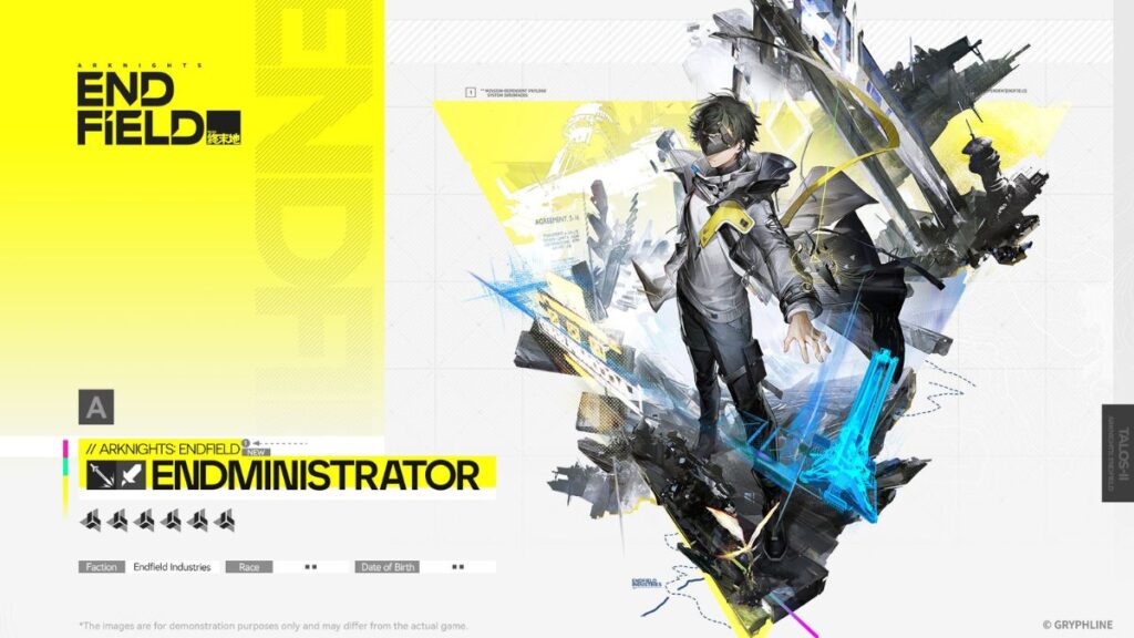 Endministrator Overview arknights endfield